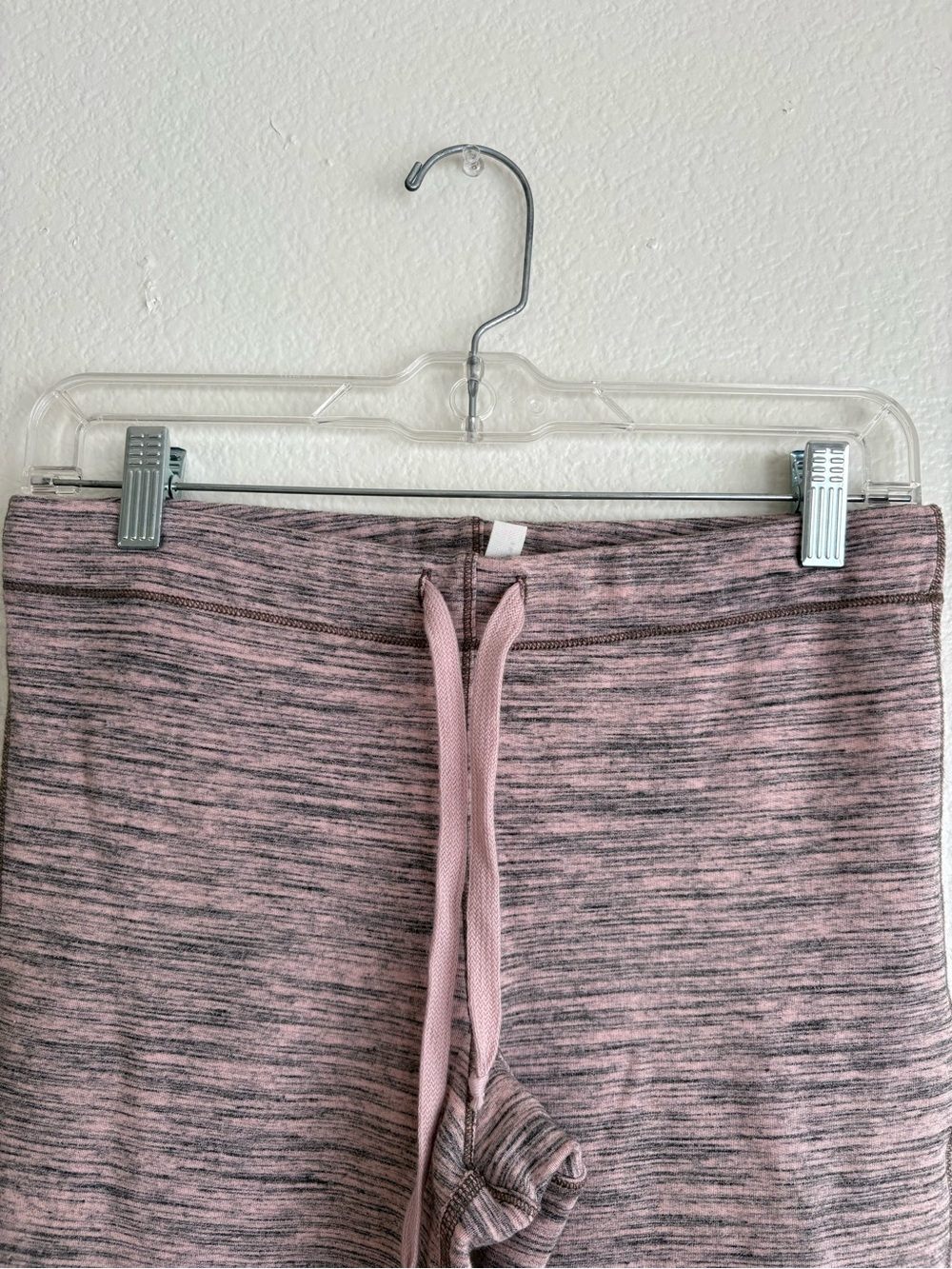 FP Movement by Free People Pink Marled Track Joggers with Knee Panels - Picture 2 of 6